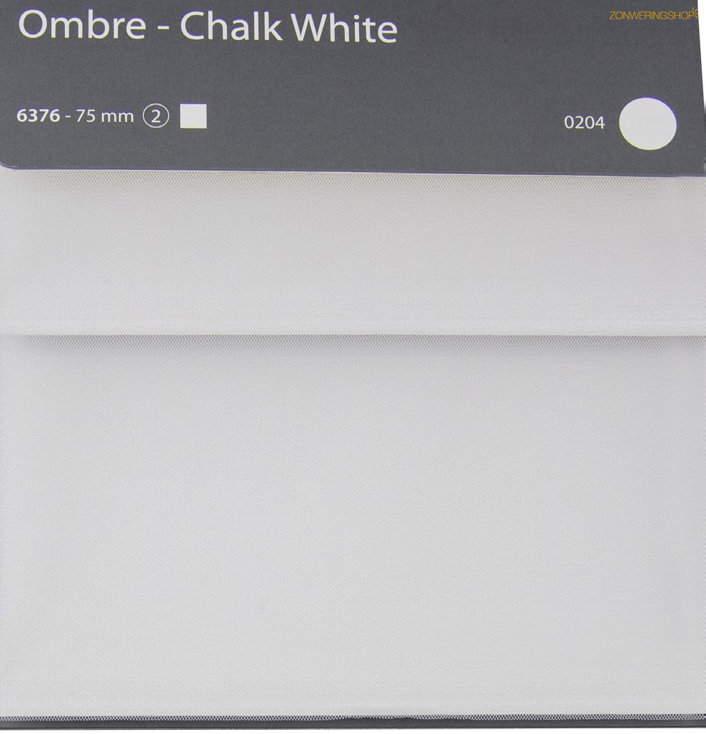 Ombre Chalk White